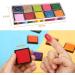 XoreArt Washable Ink Pads for Kids - Non-Toxic DIY Rainbow Craft Ink Pads - Pack of 20 - Ideal for Rubber Stamps, Paper, Wood, Fabric - Best Gift for Kids - Buy Online on GoSupps.com