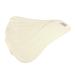 OsoCozy Bamboo-Organic Cotton Blend Contoured Cloth Diaper Inserts, 6 Pack of 6-Layered Hourglass Shaped Inserts - Size 2 (5x14 inches) - Baby Size 10 to 35 lbs. Size 2 (Pack of 6)