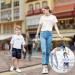 Kid's Toddler Harness & Leash Combo - Child Leash 2 in 1 Wrist-to-Wrist Safety Backpack - Blue 8.2 Feet - Buy Online on GoSupps.com