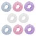 4paires Bracelets Confortables Pour Visage Bracelets De Spa Portables Microfibre Pour Lavage Du Visage