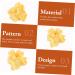 STOBOK 40 Pcs Artificial Popcorn Resin Charm Spacer Beads 2.5X2cmx2pcs Yellowx2pcs - Buy Online on GoSupps.com