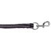Kerbl rope lead Hippo with carabiner black/silver 321441