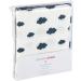 Bornino Basics Mullwindeln 80x80 cm - Clouds & Stars (3-Pack) | Pure Cotton Mull Towels for Ceiling & Sun Protection - Blue Marine - Buy Online on GoSupps.com
