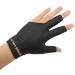 Fockety Pool Cue Gloves | Universal Durable Billiard Gloves | Breathable Right Hand Black - Shop Now! - Buy Online on GoSupps.com