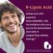 BESTVITE R-Lipoic Acid 200mg - Bio-Enhanced Na-RLA Vegan Gluten Free Non-GMO 60 Vegetarian Capsules - No Stearates or Fillers International Shipping Available - Buy Online on GoSupps.com