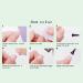 Acrylic Nail Tips Multi-Size Lightweight Nai Tips 360 Pieces Multi-Purpose Use for DIY Nail Art Decoration for Nail Shop (05#) - Buy Online on GoSupps.com