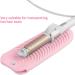 Buy Pink Hair Straightener Pouch - Heat Resistant Mat for Flat Iron & Curling Iron | International Shipping Available - Buy Online on GoSupps.com