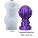 Witch Hand Silicone Mold for Resin, Wax, Soap, Clay Craft - Aromatherapy DIY Casting Mold for Candle Making - Crystal Ball Design - Buy Online on GoSupps.com
