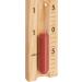 TFA Dostmann Analog Sauna Hourglass - 15 Minutes Heat-Resistant Pine & Glass | Essential Sauna Accessory in Red Sand & Brown - Buy Online on GoSupps.com