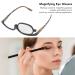 Buy 2.50 Enlargement Makeup Glasses - Foldable Rotating Reading Glasses with Case for Flawless Makeup Application - Buy Online on GoSupps.com