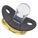 Buy BPA-Free Silicone Baby Pacifier with Clips | Soft & Lightweight | Ideal for 6-18 Months - Black Bling Design - Buy Online on GoSupps.com