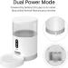Peteme Automatic Cat Feeder - 4L Portion Control Smart Pet Feeder with APP Control for Cats, Dogs & Small Pets - 2.4G Wi-Fi Enabled (White) - Buy Online on GoSupps.com