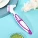 Double-Bristly Toothbrush Prosthesis Cleaning Brush Set | Portable Hard Bristles for Effective Denture Care - Buy Online on GoSupps.com