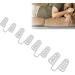Anti Snoring Devices 4pcs Mini Nose Vents Transparent Comfortable Sleeping Aid Device for Nose Breathing Nighttime Sleeping and Mouth Breathing - Buy Online on GoSupps.com