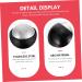 Fomiyes Hand Massage Ball - Muscle Relief & Fitness Circulation Roller - Cold Foot Massage Device (6.5x6.5x6cm Black) - Buy Online on GoSupps.com