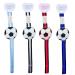 Zigozago Pacifier Chain Football | Handmade White Fabric Pacifier Chain with 3D Balloon - International Shipping Available - Buy Online on GoSupps.com