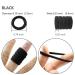300PCS Black Hair Ties for Baby Girls | Cotton Seamless Elastic Bands for Kids, Toddlers | No Crease Ponytail Holders (0.78 Inch Diameter) - Buy Online on GoSupps.com