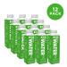 Just Water Infused Mint Flavored Spring Water | Boxed Bottled Water, Eco-Friendly & Sustainable | Low Calorie Beverage with Alkaline pH of 8.0 | No Artificial Flavors | 16.9 oz (Pack of 12) - Buy Online on GoSupps.com