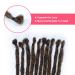 Kraler 22 Thin Ombre Dreadlock Extensions Synthetic Crochet Braided Hair Backcombed Extensions 22 Inch (10 Strands) 1B/Honey Blonde - Pack of 10 Strands - Buy Online on GoSupps.com