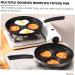 OUNONA 2pcs Breakfast Mini Skillet Crepe Pan Gas Stove Daily Use Frying Pan Nonstick Skillet Pan Burger Steak Pan Handle Pan Egg Frying Pan Mini Egg Pan Stainless Steel Omelet Pan Round 40.8X24.8X3.5CMx2pcs Blackx2pcs - Buy Online on GoSupps.com