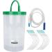 Portable MOTHINESTO Enema Set - 1200ml Green Bucket Reusable Catheter & 10 Cleaners for Constipation Relief & Colon Cleaning - Buy Online on GoSupps.com