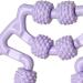 Sharplace Leg Massage Device - Circular Leg Clamps with 12 Wheels for Deep Tissue Massage | Perfect for Gym Bodybuilding & Yoga - Violet - Buy Online on GoSupps.com