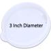 Set of 6 White Spouted Lids for Clear Cups - Rehabilitation Advantage - Buy Online on GoSupps.com