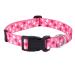 Mihqy Valentine's Day dog collar-adjustable cardiac dog collar-love motif-perfect for small medium-sized and large dogs (heart XS) XS (neck circumference 20-30 cm width 1.5 cm)