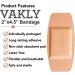 100 Extra Large Adhesive Bandage Patches - Sterile 2''x4.5'' Flexible & Breathable Latex-Free First Aid Kits - Buy Online on GoSupps.com