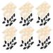 Wofashpuret 40 leaves glasses pads glasses pissing glasses. Pl glasses nasal cushions glasses repair parts replacement nose pads skin-friendly nasal pads nasal protection sunglasses sponge sponge