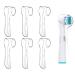 Gaming toothbrush cap 6 pieces of toothbrush protective cover plastic toothbrush protection protective cover toothbrush head cover toothbrush protective cover