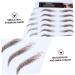 Balacoo 5pcs Eyebrow Stickers Black Stickers Authentic Eyebrows Makeup Brow Sticker Miss Natural Blush - Buy Online on GoSupps.com