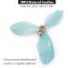 Cobee Interactive Cat Toys - Refillable Feather Propeller Rods with Bells | Perfect for Indoor Cats - Blue & Pink - Buy Online on GoSupps.com