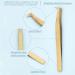 Unicraftale Gold Stainless Steel Eyelash Extension Tweezers Precision Curved Angled Tools (2-Pack) - Buy Online on GoSupps.com