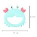 PREMYO Cooling Teething Ring for Babies - BPA-Free Silicone Teething Aid - Soft Relief for Teething Pain - Crab Mint Flavor - Buy Online on GoSupps.com
