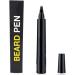 5 Set Eyebrow Beard Pencil Filler & Brush for Men - Sweatproof Brown Set | International Shipping - Buy Online on GoSupps.com