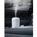 Portable Mini Humidifier with Colorful Cycling Light | 2 Mist Modes | Auto Shut-Off | Super Quiet | Ideal for Bedroom, Office, Home, Car - White - Buy Online on GoSupps.com