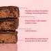 Blessed Vegan Protein Bars - Plant Based Protein Bars Low Calorie High Protein Meal Replacement Bar - Dairy Free Nutritious Vegan Snacks - 12 Pack Chocolate Raspberry - Buy Online on GoSupps.com