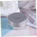 HAPINARY Box Lip Gloss Containers Cosmetic Mini Candle Round Metal Tins Small Cookie Tins Foldable Lap Desk Screw Lid Containers Jars Candle Making Tins Jars with Lid Tin Can Filling Travel - Buy Online on GoSupps.com
