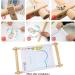 Beech Wood Cross Stitch Scroll Frame for Large Projects (11.2'' x 18.1'') - Needlepoint, Embroidery, Quilting Holder - Buy Online on GoSupps.com