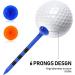 100 Pack 3-1/4 Inch Unbreakable Plastic Golf Tees - Low Friction & Resistance (Stripe) - Buy Online on GoSupps.com