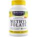 Healthy Origins Methyl Folate (Featuring Quatrefolic) 800 mcg - Replacement for Folic Acid - Bioavailable Folate Supplement - Vegan Non-GMO Gluten-Free Supplement - 120 Veggie Capsules
