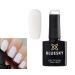 Bluesky White Pearl A41 Gel Nail Polish UV-LED Soak-Off 10 ml plus 2 Homebeautyforyou Shine Wipes White