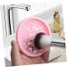 Beaupretty Makeup Makeup Brush Cleaning Box Makeup cleaning brush scrubber silicone cleaner for makeup cosmetic brush cleaning mat makeup brush mat cleaning supplies foldable Silica Brush - Buy Online on GoSupps.com