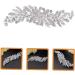 SOESFOUFU Hair Comb Tiara Floral Hair Clip Pearl Hair Clips Rhinestone Headpiece for Bride Wedding Headdress Bride Headpieces Bride Headdress Zinc Alloy European and American Accessories - Buy Online on GoSupps.com