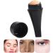 Volcanic Stone Facial Roller - Portable & Reusable Oil Absorbing Roller for Eco-Friendly Skin Care (Black - Buy Online on GoSupps.com