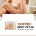 Vegan Skin Firming Cream for Cellulite & Wrinkles - Deep Moisturizing Caffeine Formula for Fine Lines & Dry Skin - Coffee Scented Lotion for Women - Buy Online on GoSupps.com