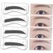  minkissy minkissy 32 Pairs of 8 Eyebrow Stickers Eyebrow Stamp Eyebrow Pattern Eyeshadow Stencil Kit for Eyeshadow Kits Eyebrow Trimmer Eyebrow Pencil - Buy Online on GoSupps.com