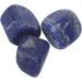 Healing Crystals India: Genuine Healing Stones for Beginners - 3 Lapis Lazuli Tumbled Stones - Buy Online on GoSupps.com