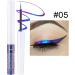  EONFAVE EONFAVE Chameleon Liquid Eyeliner Waterproof Liquid Eyeliner Metallic Glitter Pencil Multichrome Eyeshadow Ultra Fine Tip (05#blue-violet) - Buy Online on GoSupps.com